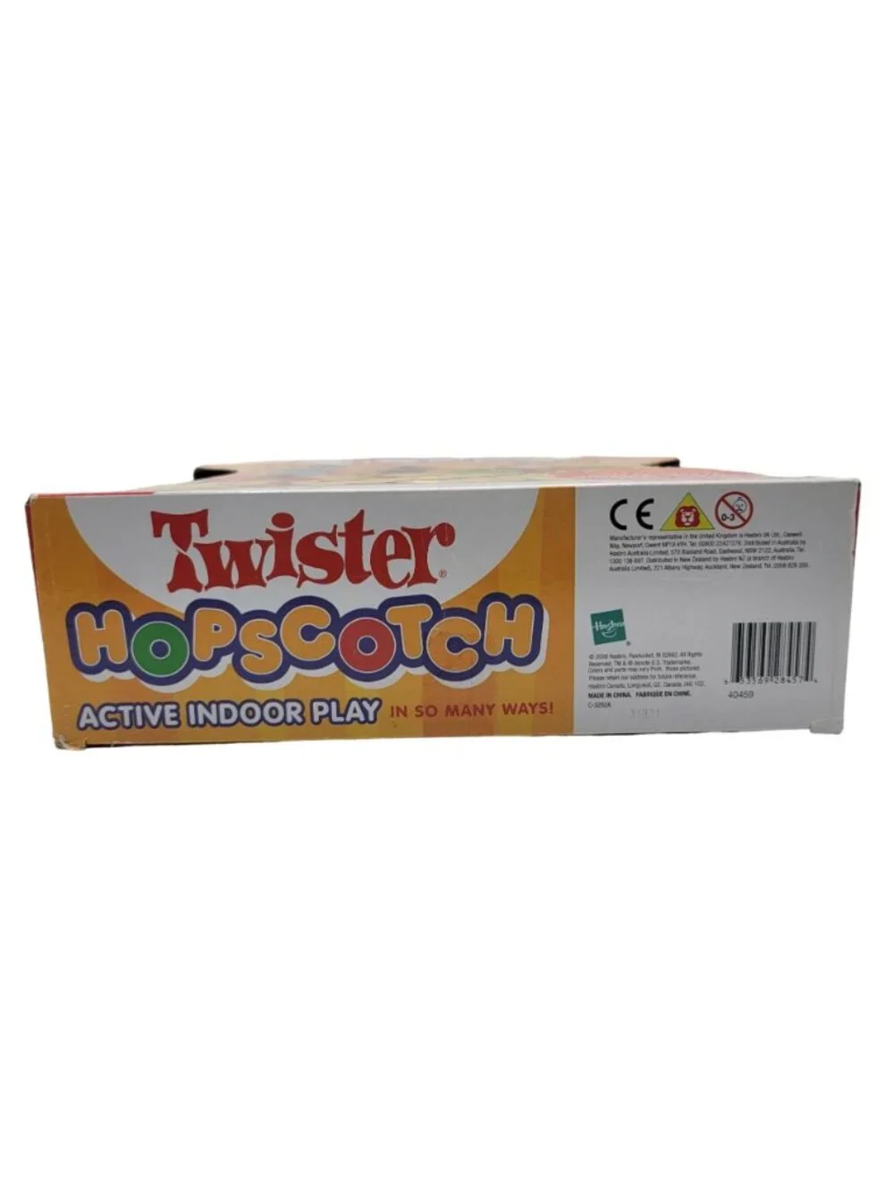 Hasbro Twister Hopscotch Game Active Indoor Sensory Homeschool 6+ Carry Case NEW